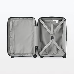 Apple1126⭐︎無印良品　MUJI　ハード　キャリー　ケース バーを自由に調節できる ハードキャリーケース（36L） | 無印良品